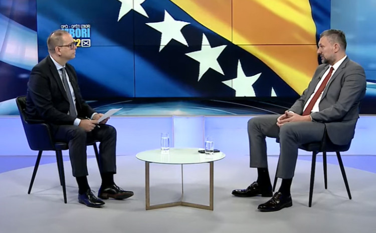 Konaković u razgovoru s novinarom Televizije Sarajevo