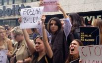 S protesta u Beogradu