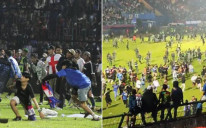 Indonezija: Neredi navijača na nogometnoj utakmici 