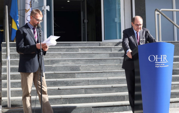 Šmit: Parlament BiH mora konačno usvojiti zakon na državnom nivou
