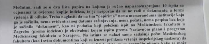 Nema pečata na dokumentima iz Zagreba