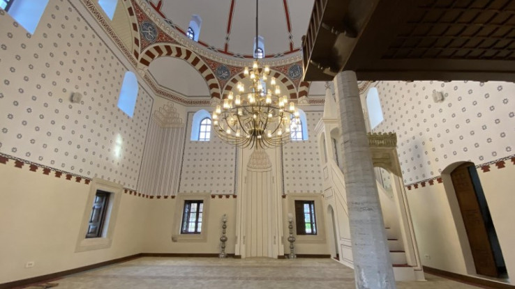 Unutrašnjost džamije