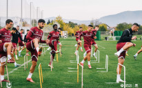 Fudbaleri Sarajeva treniraju u sumornoj atmosferi