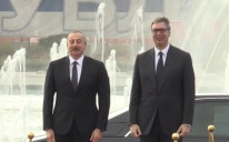 Alijev započeo zvaničnu posjetu Srbiji sastankom sa Vučićem