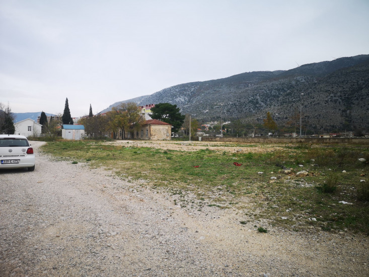 Lokacija gdje je planirana izgradnja bazena u  Mostaru